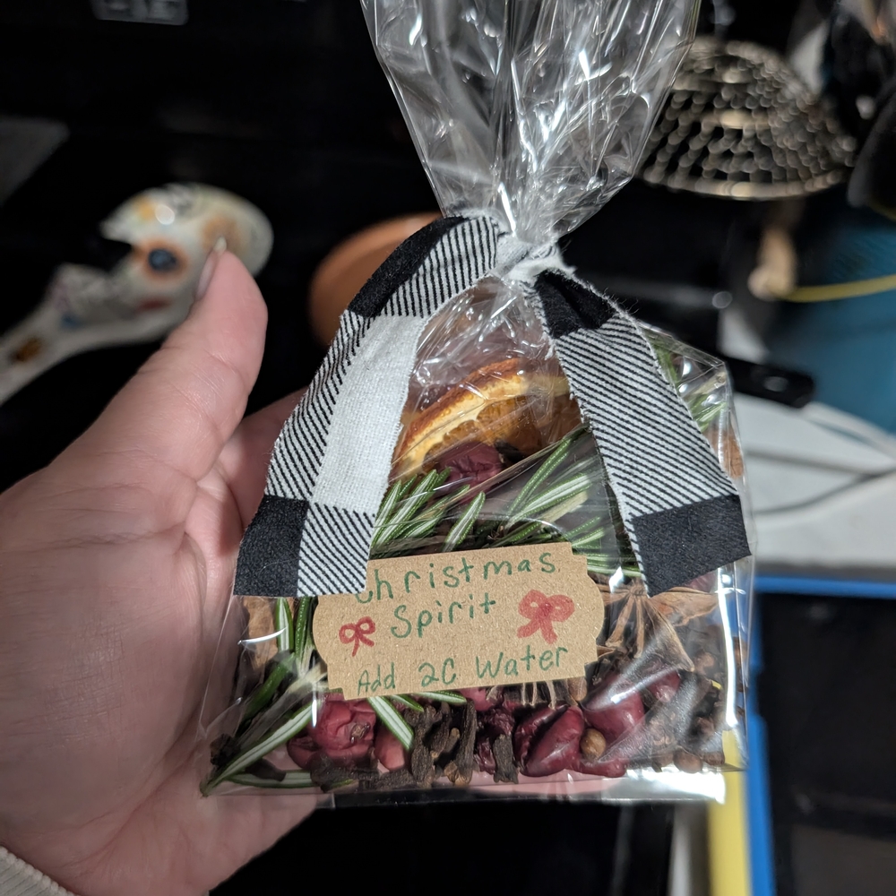 Christmas Potpourri Gift Bag